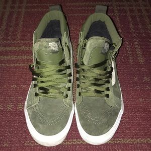 Green Hightop Vans